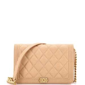 Chanel Boy Wallet On Chain Quilted #206332C32B